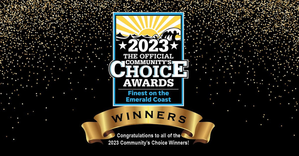 Thank you for Voting us Finest of the Emerald Coast for Best Men's Clothing Store 2023