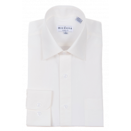 Modena - Dress Shirt - Classic Fit - Poplin - Egg Shell