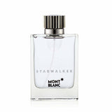 Mont Blanc Starwalker perfume bottle on a white background