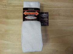 Extra Wide Tube sock size 9-15 and up to 6e 3 pairs @ www.LilJohnsBigAndTall.com Lil Johns Big And Tall men's Fashion