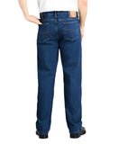 back view of grand river jeans on a model