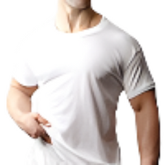 christopoher hart / players crew neck white t-shirts 100% cotton at lil johns big and tall