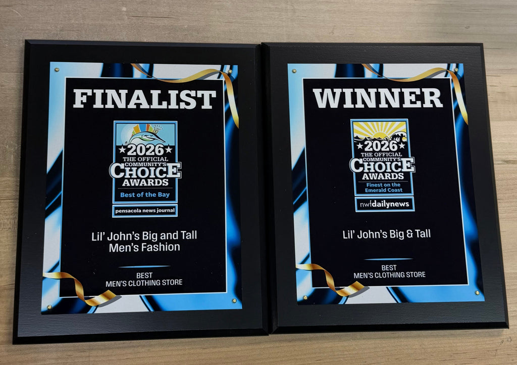 Lil’ John’s Big & Tall Wins 2026 Best Men’s Clothing Store Award