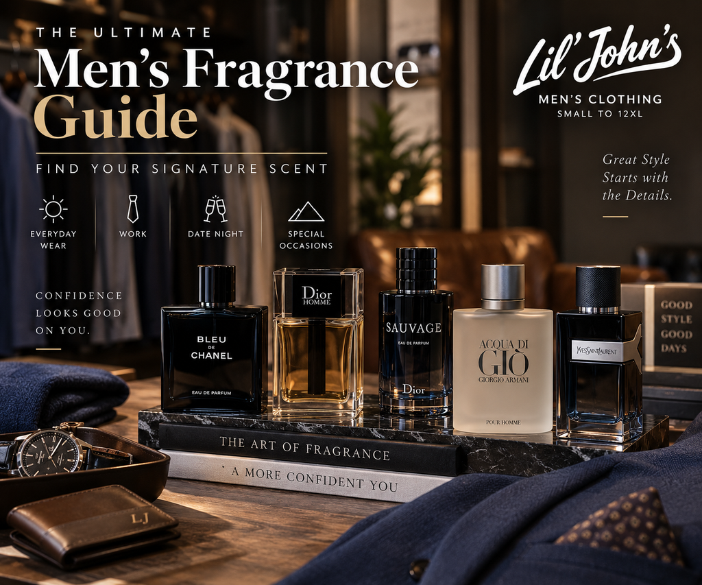 Designer Fragrance for Men Guide | Best Men’s Designer Cologne | Lil’ John’s