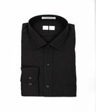 John Edwin  - Pinpoint - Non-Iron 100% Cotton - Dress Shirt - Black