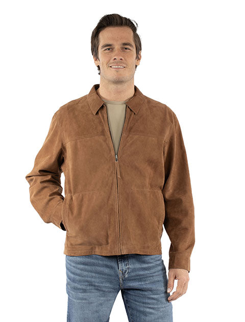 Scully- Reversible Brown Suede Jacket