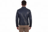 Scully- Leather Jacket Buckle Collar