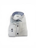 white shirt with small print folded up