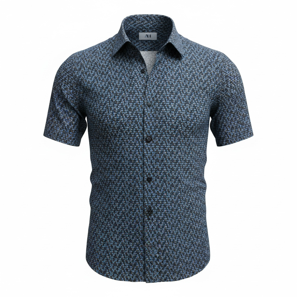 AH-Short Sleeve 4-way Stretch Shirt