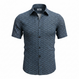 a short sleeve shirt on a white background