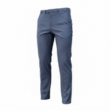 Blue pants on a white background