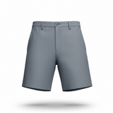 charcoal shorts on a white background