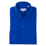 French blue Modena dress shirt M300CL0R-FBL_1_4
