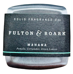 Fulton & Roark - Mahana - Pomelo Coriander Green Leaves - Solid Fragrance - Lil Johns Fine Mens Clothier - Short, Regular,  Big, Tall 