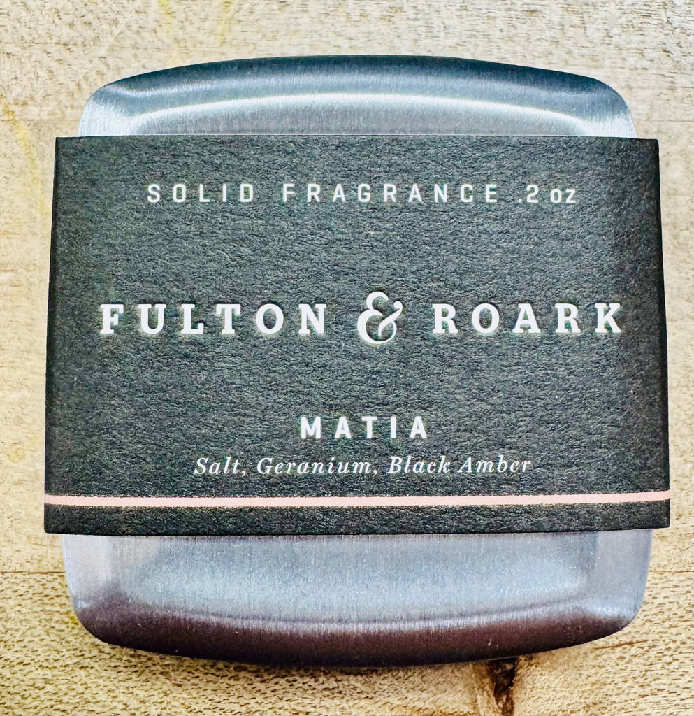 Fulton & Roark - Matia - Solid Fragrance Cologne
