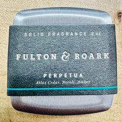 Fulton & Roark - Perpetua - Atlas Ceder Neroli Amber - Solid Fragrance - Lil Johns Fine Mens Clothier - Short, Regular,  Big, Tall 