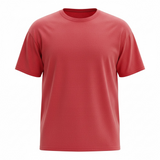 Red t-shirt on a white background