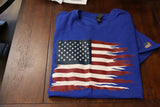 LS - American Flag - S/S  T-shirt