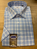 John Edwin SS Plaid Shirt