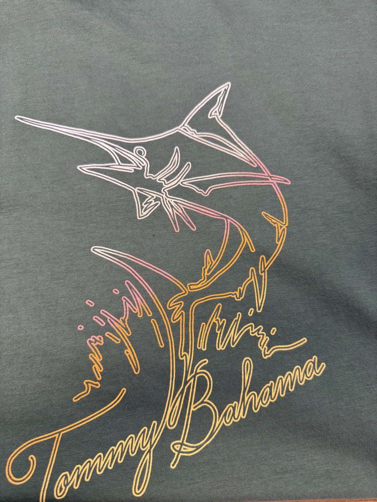 Tommy Bahama T-Shirt with Marlins Trace