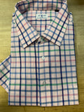 John Edwin SS Plaid Shirt