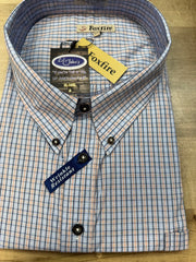 Foxfire Wrinkle Resistant LS Plaid Shirt