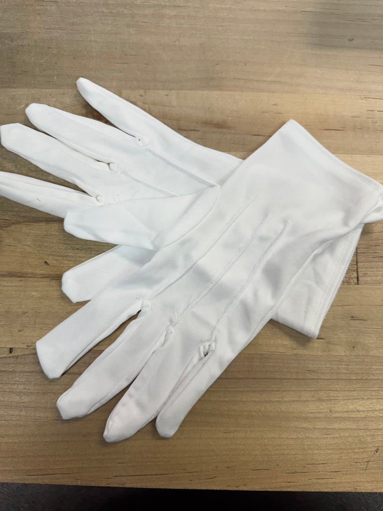 Neil Allyn White Gloves
