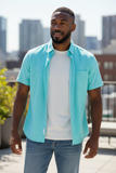 man standing outside