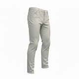bone colored pants on a white background