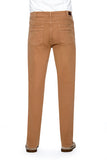 Tan pants on a white background