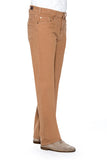 Tan pants on a white background