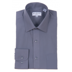 Modena charcoal dress shirt M300CL0R-CHR_1_4