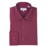 Modena poplin dress shirt in  M300CL0R-BRG_1_4