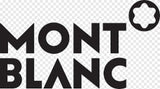 Montblanc logo in black on a transparent background