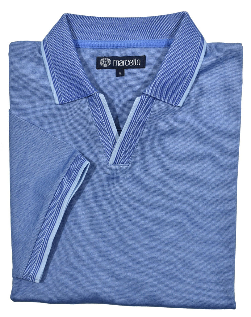 Marcello - Solid Johnny Collar - Polo
