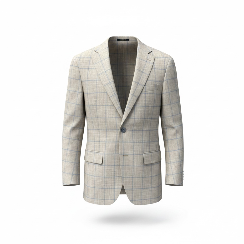 Paul Betenley- Kevin- Sports Coat- Beige/Blue