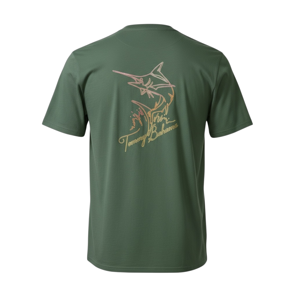 Tommy Bahama - Marlin Trace - Dark Jade - T-shirt