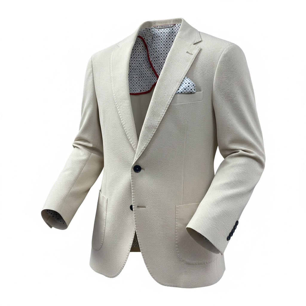7 Downie-Seersucker Stretch-Sports Coat