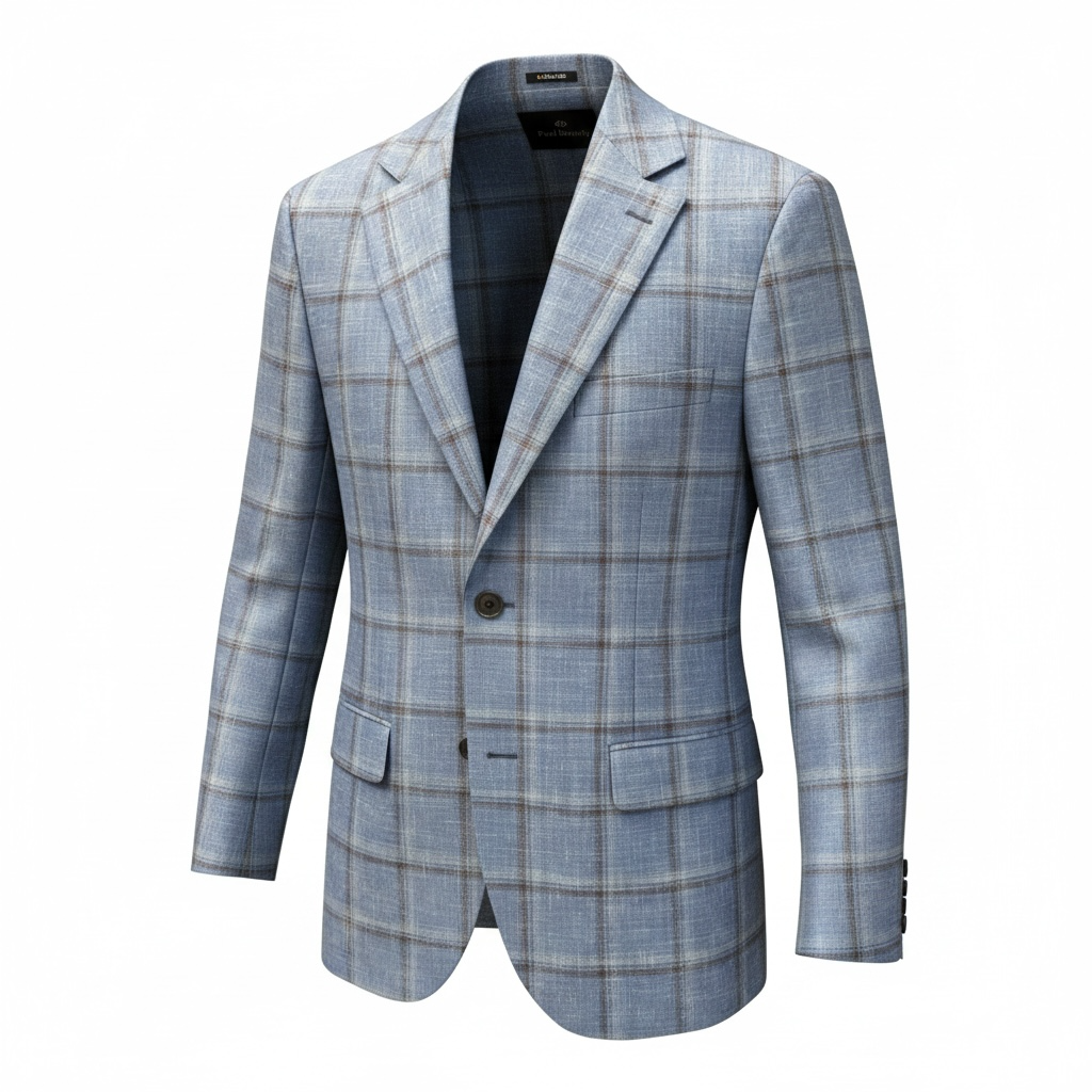 Paul Betenly- Kevin- Sports Coat- Blue/Wine