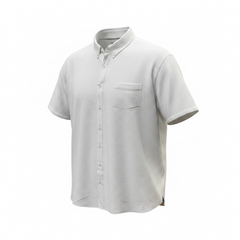 American Heritage- Seersucker Stretch- S/S Sports Shirt
