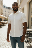 7 Downie St. - Short Sleeve White Shirt