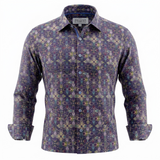 7 Downie St - Multi Pattern - LS Shirt