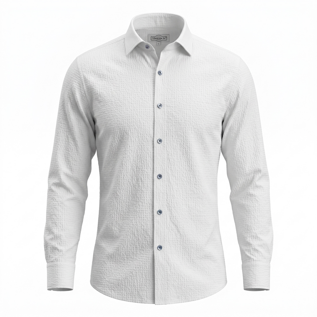 7 Downie St. - Amadeus White -  LS Shirt