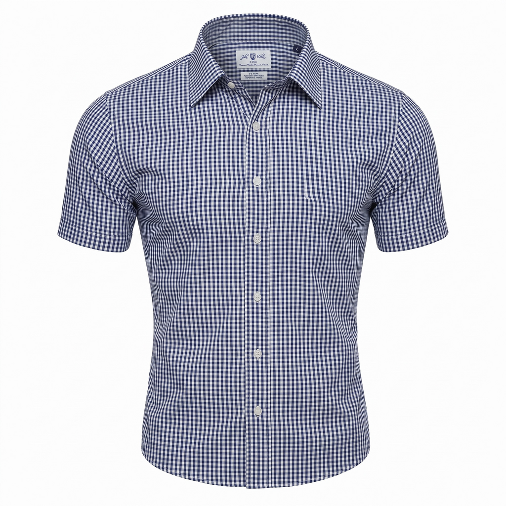 John Edwin - Check - SS Shirt