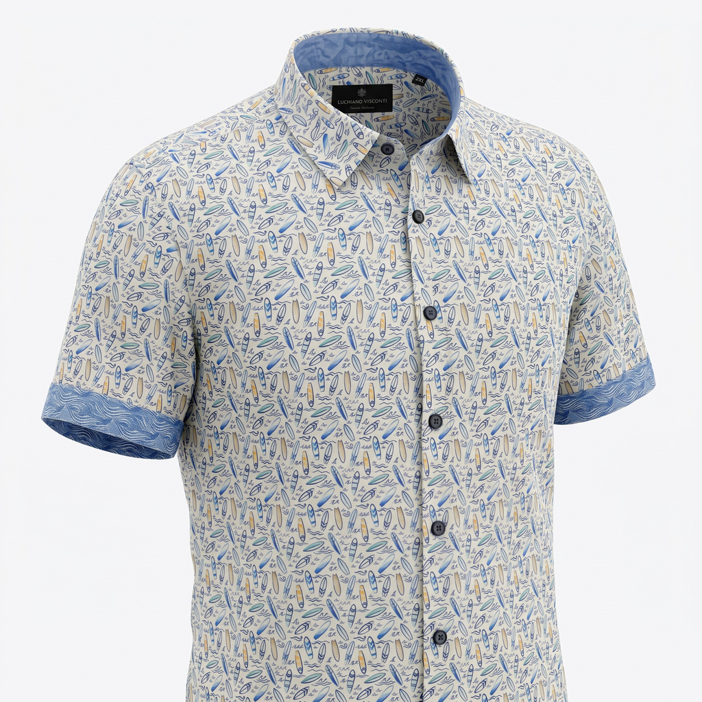 Luchiano Visconti - Surf Boards - S/S shirt