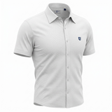 John Edwin - Tan Nailhead - S/S Shirt