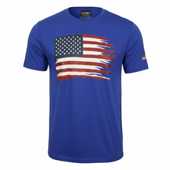LJ - American Flag - S/S  T-shirt