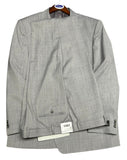 silver grey suit 