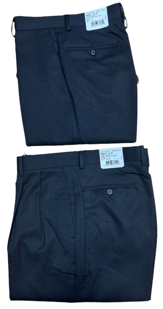 Petrocelli - Suit Separate - Pants - 100% Wool - Black