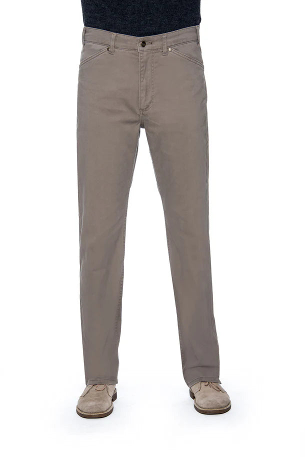 Grand River - Lightweight Stretch Twill - Pants - Taper - Khaki - 283KT